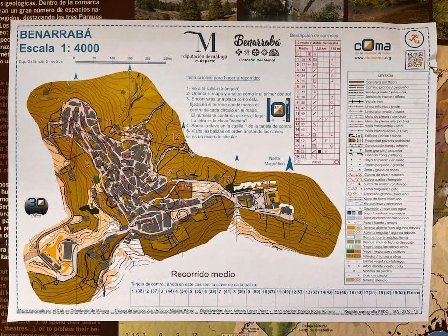 Casa De Diego El Barbero Benarraba Luaran gambar